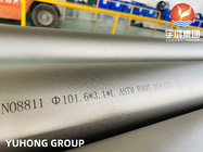 ASME SB407 UNS N08811 ống liên tục hợp kim niken cho dự án dầu khí